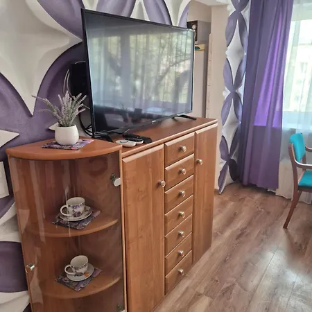 Lawendowe Swiatlo - Przy Stacji Metra Apartamento Varsovia